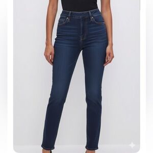 Good‎ American Good Legs Straight Power Stretch Pull-On Jeans GLS478T size 2